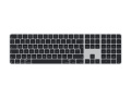 Apple Sd Swedish Notebook keyboards - Mxk83s-a Magic Keyboard With Touch Id And Numeric Keypad For Mac Models With Apple Silicon Swedish Black Keys
